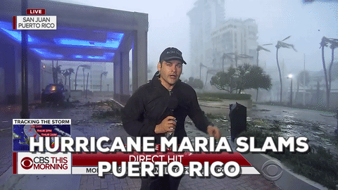 Video Hurricane Maria Hits Puerto Rico