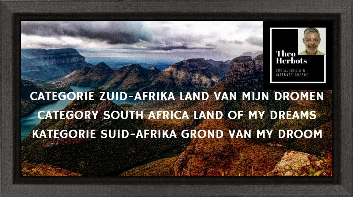 KATEGORIE SUID-AFRIKA GROND VAN MY DROOM