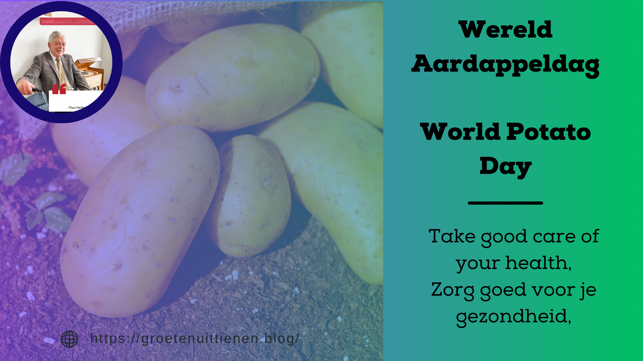 Vier Internationale Aardappeldag: Feiten en Recepten || Celebrate International Potato Day: Facts and Recipes
