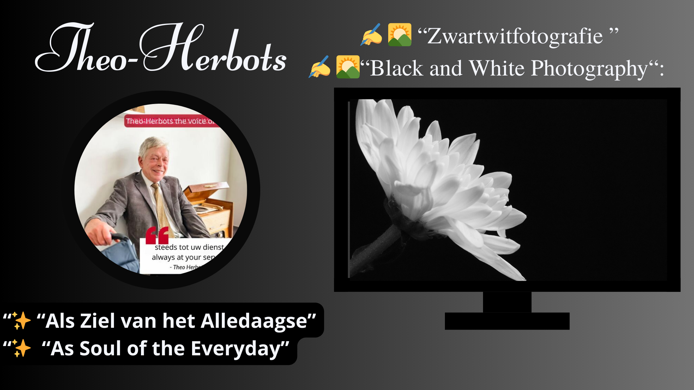 Zwart witfotografie als Ziel van het Alledaagse ||Black and White Photography as the Soul of the Everyday