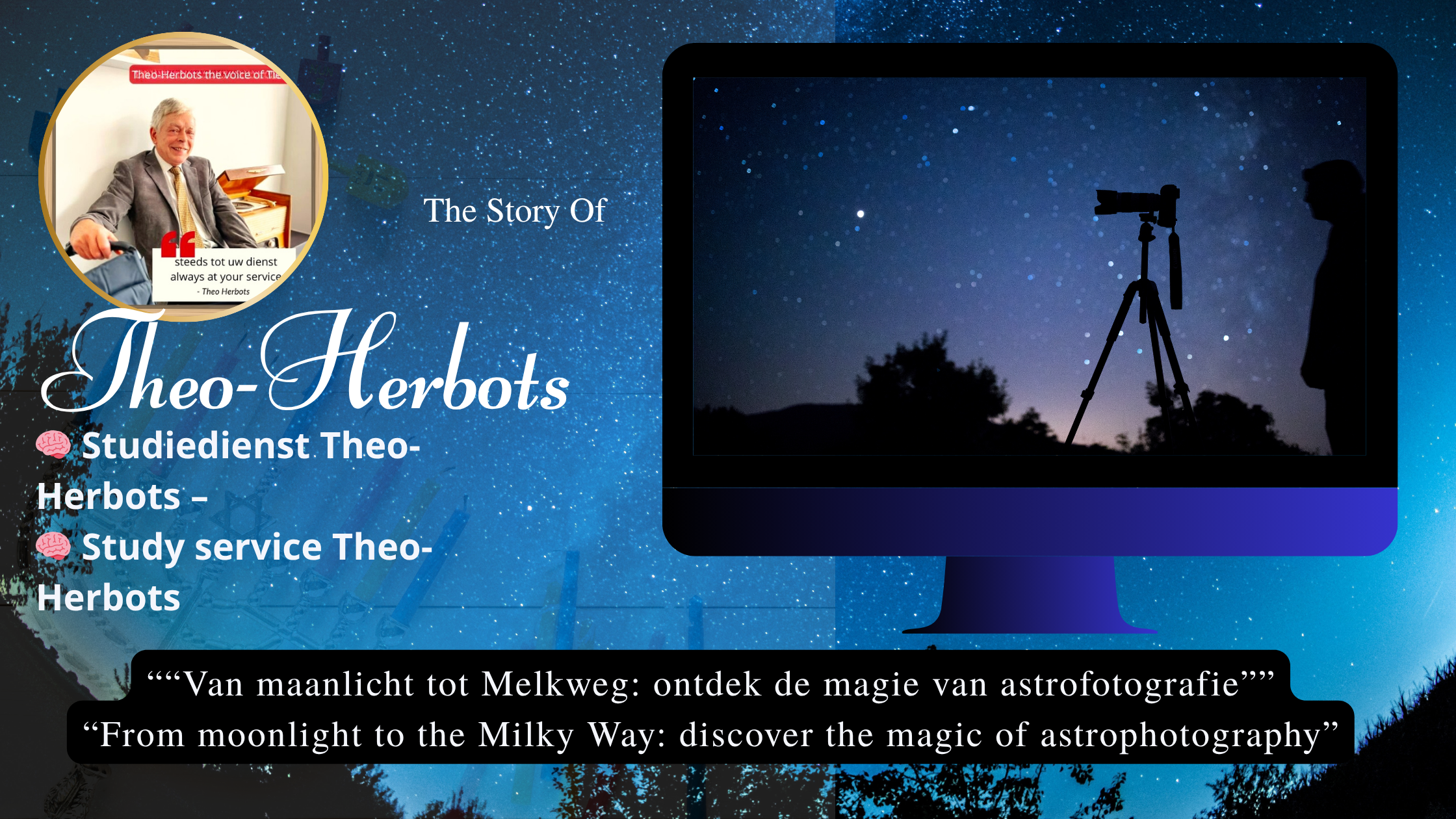 “Van maanlicht tot Melkweg: ontdek de magie van astrofotografie” ||From moonlight to the Milky Way: discover the magic of astrophotography