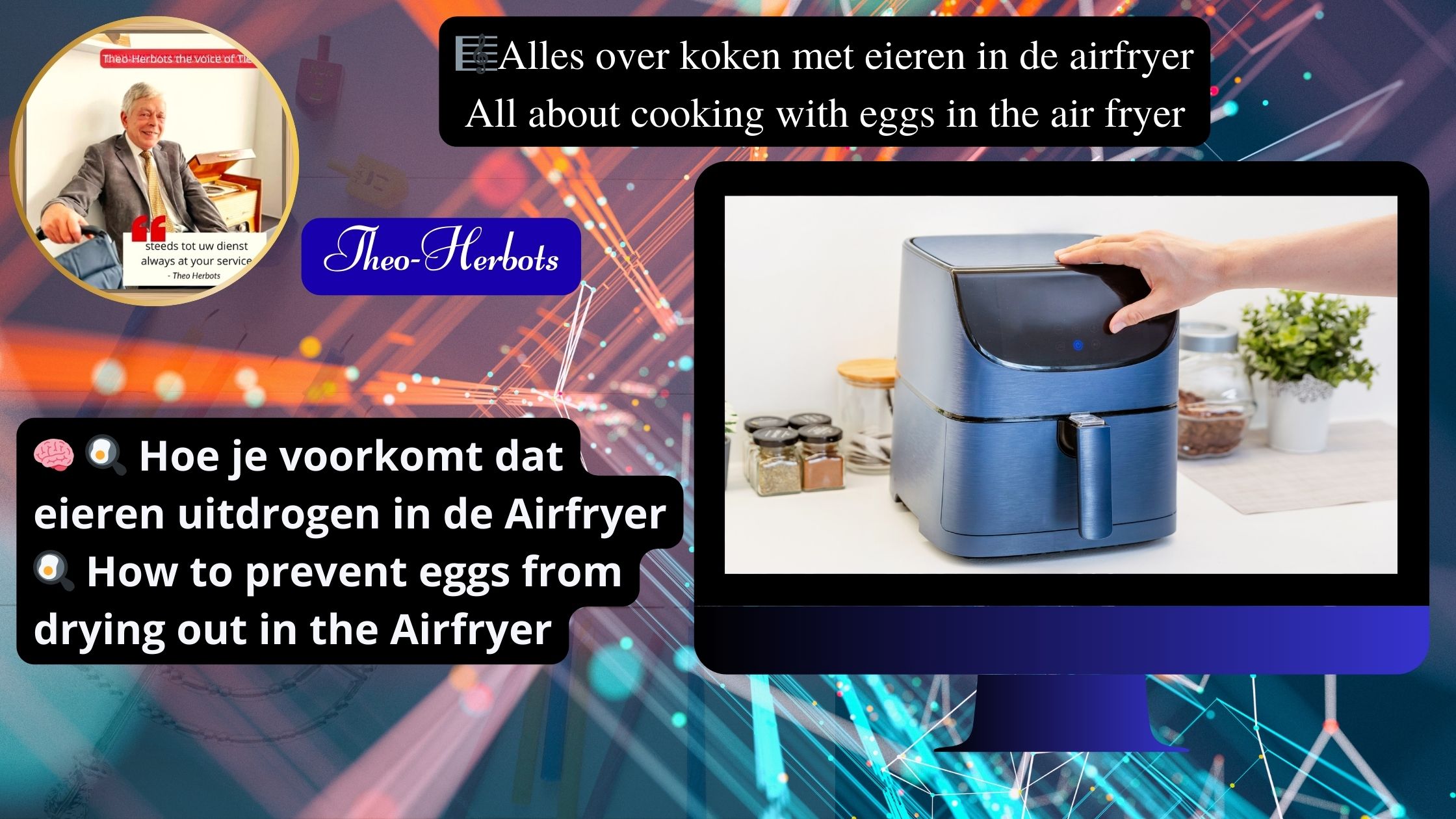🍳 Hoe je voorkomt dat eieren uitdrogen in de Airfryer ||🍳 How to prevent eggs from drying out in the Airfryer
