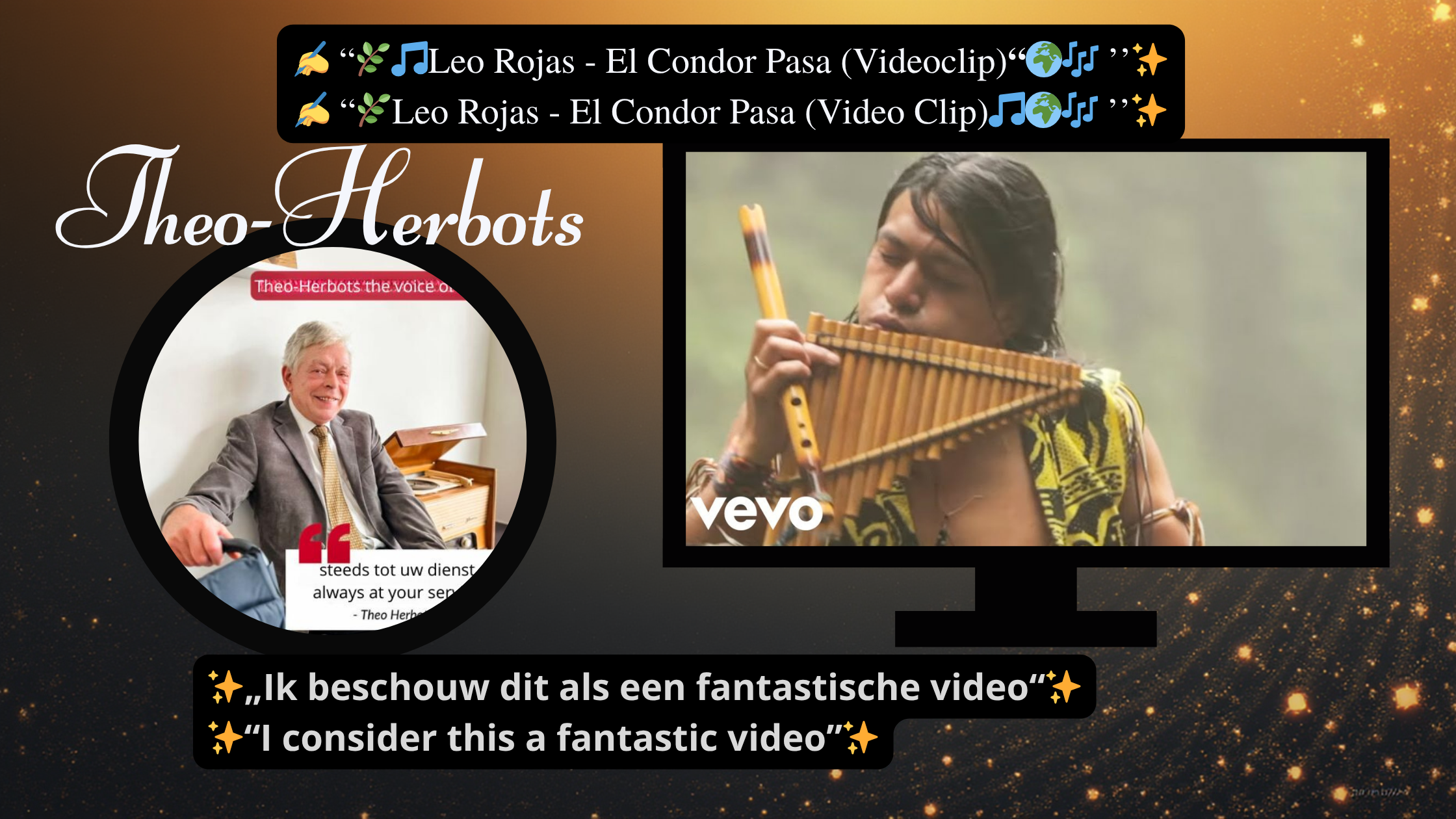 “Video Een Reis van Verbinding – Geïnspireerd door El Condor Pasa”