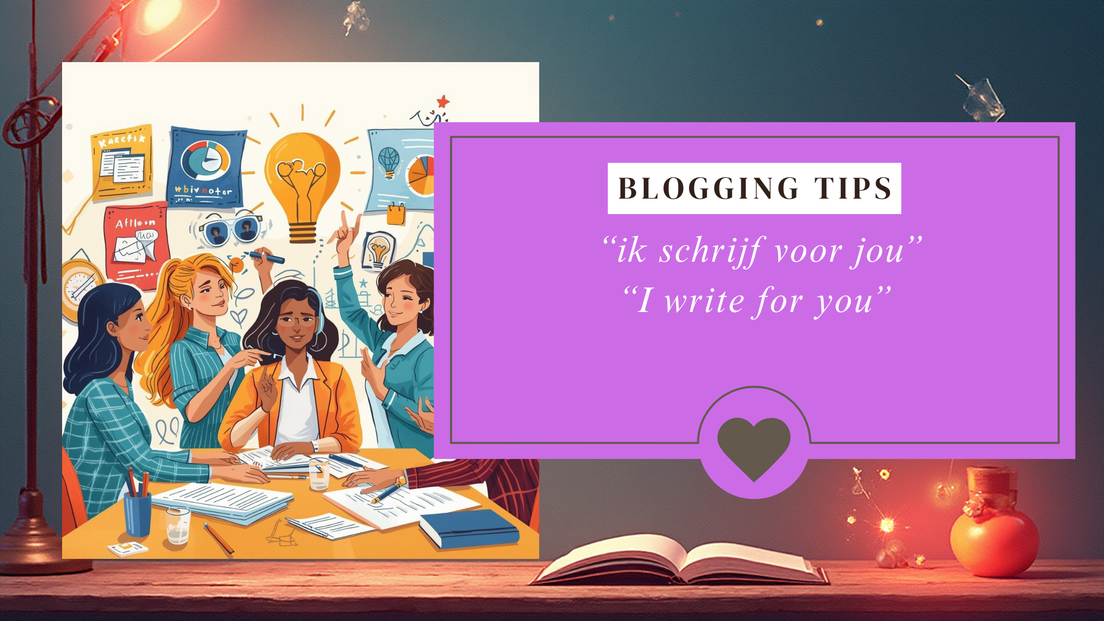 “Switch moeiteloos tussen stijlen – ik schrijf voor jou” ||“Switch effortlessly between styles – I write for you”