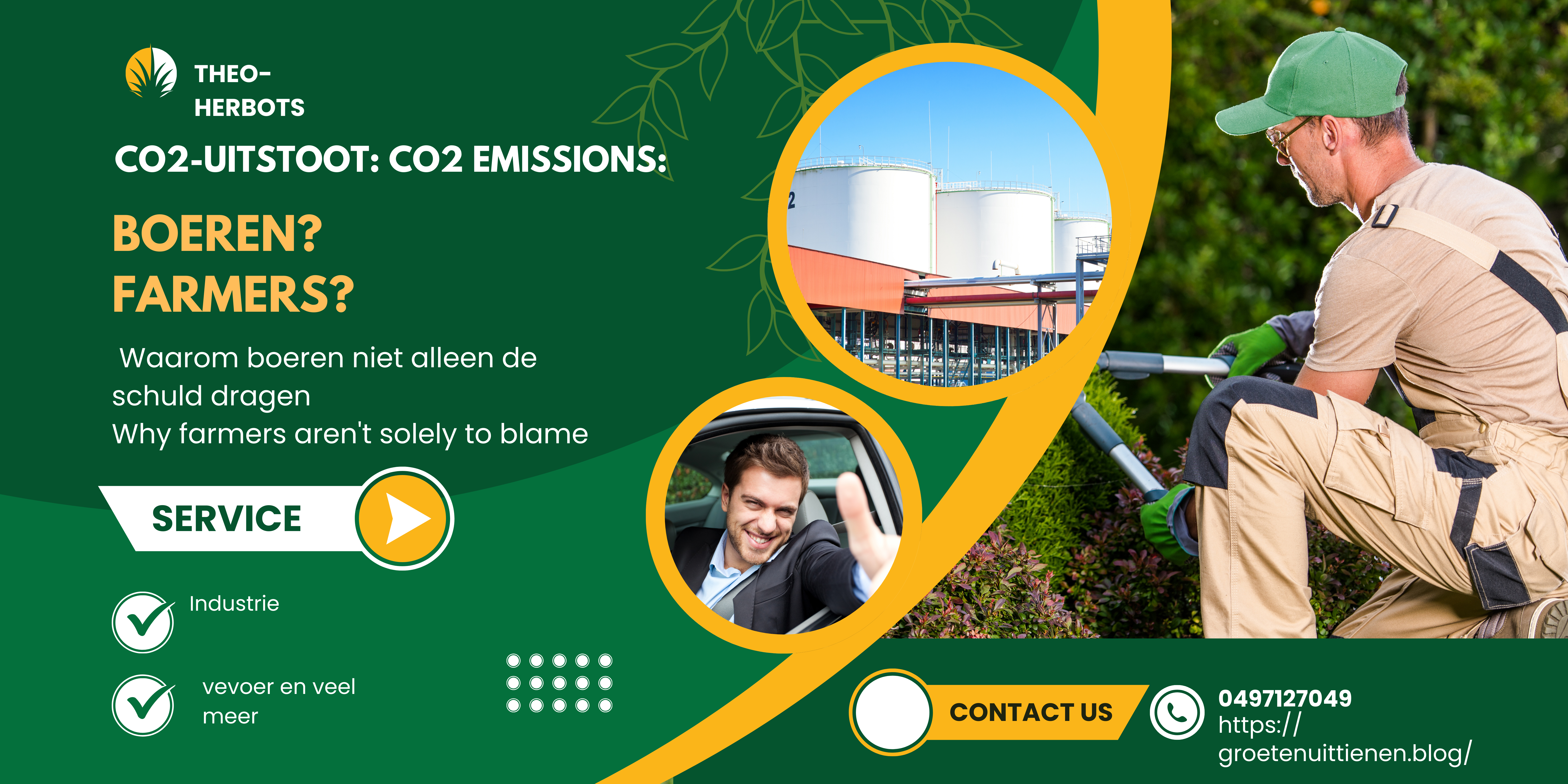 CO2-uitstoot: Waarom boeren niet alleen de schuld dragen ||CO2 Emissions: Why Farmers Aren’t Just to Blame