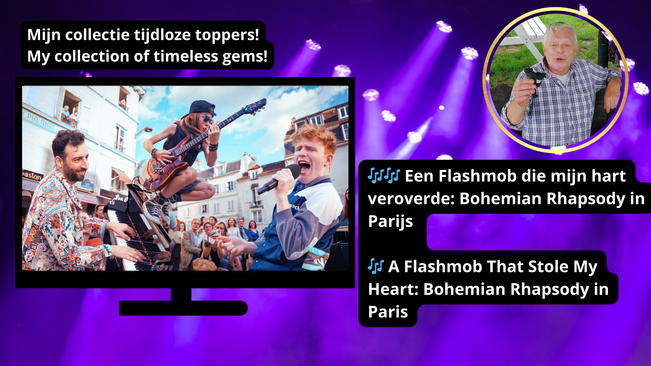 🎶 Een Flashmob die mijn hart veroverde: Bohemian Rhapsody in Parijs ||🎶 A Flashmob That Stole My Heart: Bohemian Rhapsody in Paris